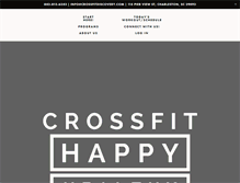 Tablet Screenshot of crossfitdiscovery.com